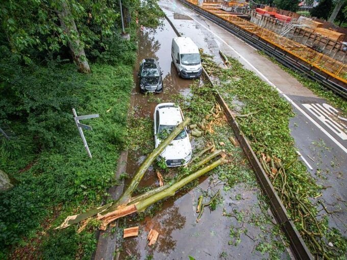 Schwere Unwetter in vielen Regionen - Deutschland ...
