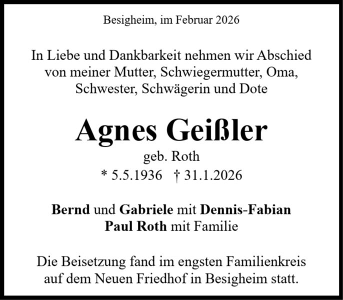 1657001(1-1)/Gauger Bestattungen GmbH