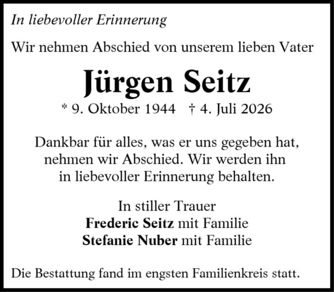 1664764(1-1)/Concordia Vermittlung von Traueranzei