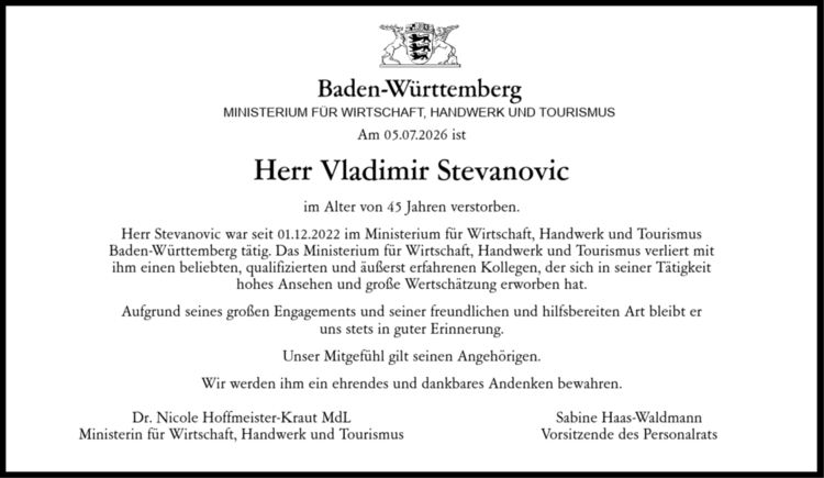1665611(1-1)/Ministerium für Wirtschaft, Handwerk