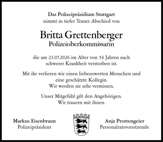 1665999(1-1)/Polizeipräsidium Stuttgart